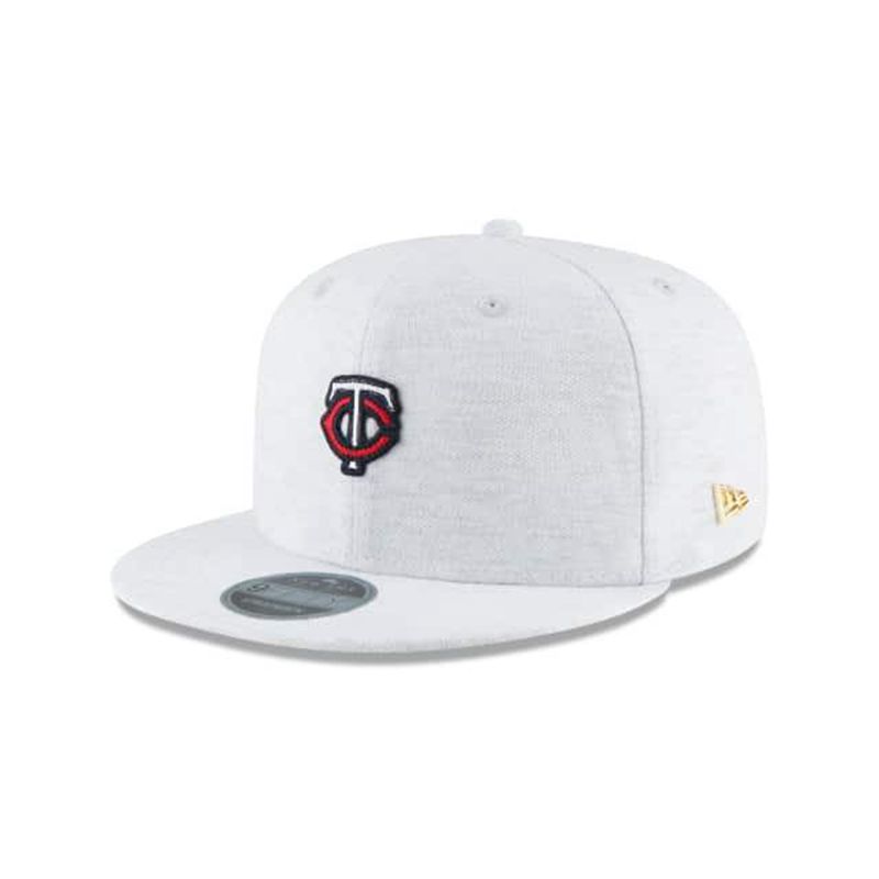 MLB Minnesota Twins Micro Stitch 9Fifty Snapback (ONL3936) - Grey New Era Caps